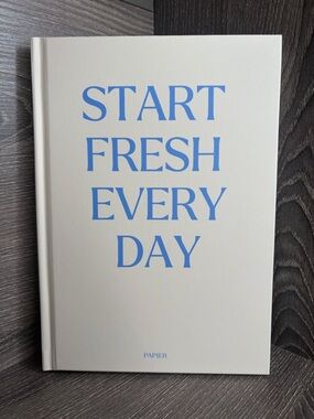 ❤️$10 NWT Papier Start Fresh Every Day Productivity Planner 192 Pages